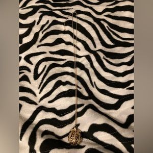 gold plated pumpkin necklace